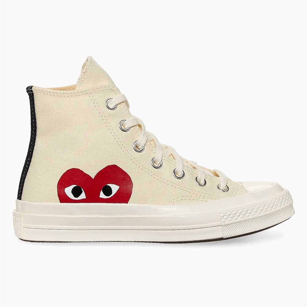 NEVER WORN Comme des Garçons PLAY x Converse Collaboration Sneaker